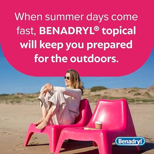 Benadryl Itch Relief Gel Extra Strength, 2% Diphenhydramine HCl, 3.5 fl. Oz thumbnail 5