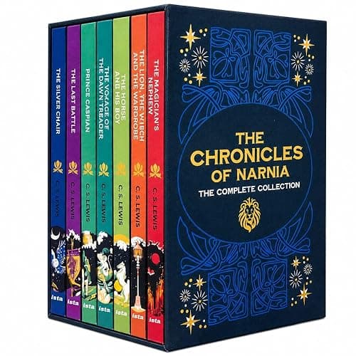 The Chronicles of Narnia 7 Books Collection Box Set By C S Lewis (The Magician's Nephew, The Lion the Witch and the Wardrobe, The Horse and His Boy,Prince Caspian, Voyage of the Dawn Treader & More) - Image 1