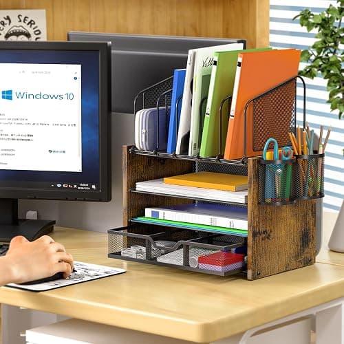 DAOUTIME 4-Tier Desk Organizer thumbnail 5
