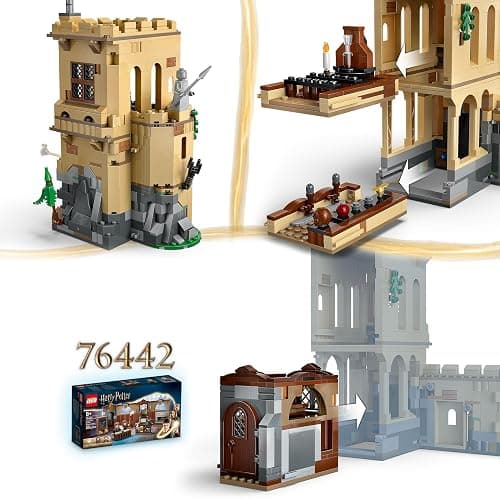 LEGO Harry Potter Le château de Poudlard : Les Cours de vol - Inclut 6 minifigurines Collector Dont Drago Malefoy et professeure McGonagall - Jeu de rôle pour garçons et Filles dès 9 Ans 76447 thumbnail 5