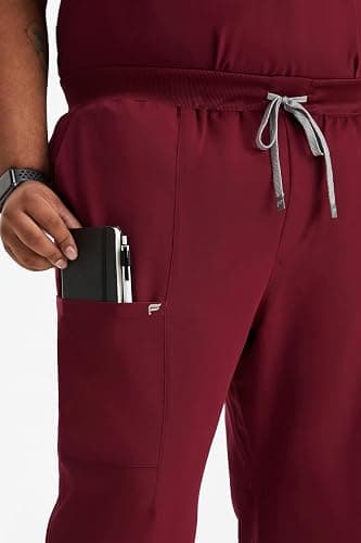 Fabletics Men's All-Shift 5-Pocket Scrub Jogger - MotionTech, 4-Way Stretch, Pocket-Packed, Lightweight, Semi-Slim Fit thumbnail 4