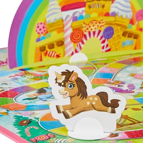 Hasbro Gaming Candy Land Unicorn Edition Preschool Board Game | Back to School Gifts for Kids | Classroom Toys | Ages 3+ (Amazon Exclusive) thumbnail 5