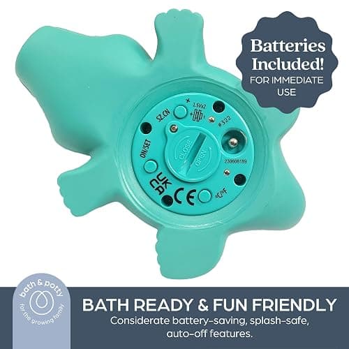 Dreambaby Floating Crocodile Bath Thermometer - Water Temperature Monitoring for Newborns, Infants, Toddlers - Croc Toy with Fahrenheit Display thumbnail 5
