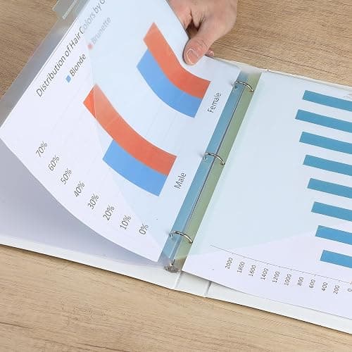 Mr. Pen- Binder Dividers with Pockets and Tabs, 8 Pack | Dividers for 3 Ring Binder with Pockets, Pocket Dividers for 3 Ring Binder with Tabs, Binder Dividers with Tabs and Pockets thumbnail 6