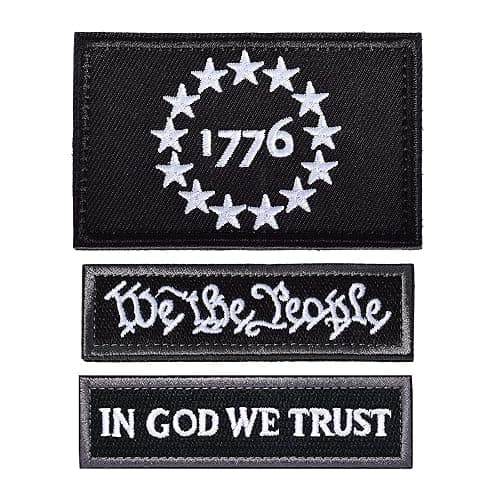 ELLEWIN Tactical Morale Patch Embroidery Patch Military Badge Patch Hook and Loop - Image 1