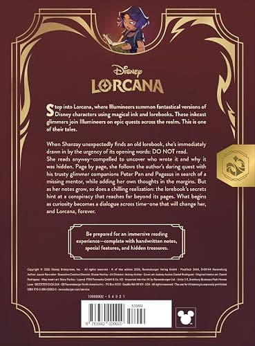Disney Lorcana Quest of Wonders: An Illumineer's Lorebook thumbnail 2