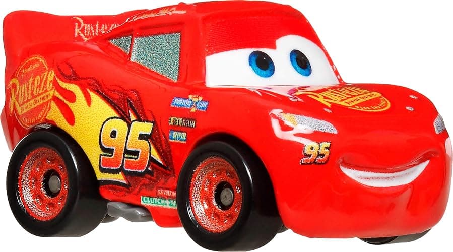 Mattel Disney and Pixar Cars Toy Vehicles 10-Pack, Set of 10 Mini Racers of Favorite Characters from the First Cars Movie (Styles May Vary) thumbnail 2