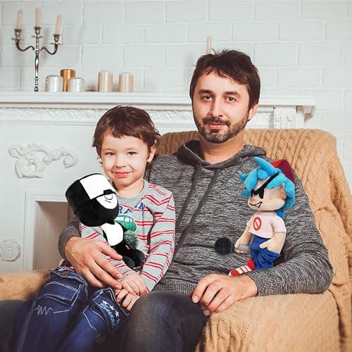 Leobbyli Friday Nigh Funki Plush 2 Pcs Merch-Cute Plush Toys for Children-9.9 Inch (Boyfriend&Girlfriend) thumbnail 8
