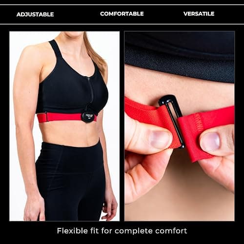 MYZONE MZ-3 Physical Activity Chest Strap Heart Rate Monitor - Fitness & Activity Tracker thumbnail 3