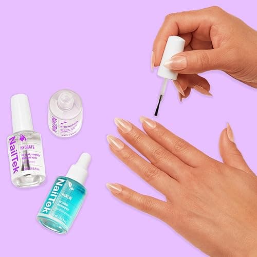 Nail Tek Rescue System – Nail Repair for Damaged Nails, Hydrate, Renew & Strengthen Nails Treatment, Made in USA, 0.5 fl oz each thumbnail 4