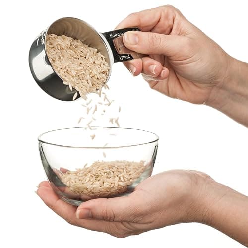 Hudson Essentials Stainless Steel Measuring Cups Set (6 Piece Set) thumbnail 6