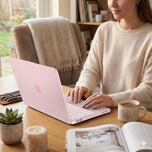 DONGKE Matte Frosted Compatible with MacBook Neo 13 Inch 2026 (Model A3404 | A18 Pro Chip) | Anti-Crack & Scratch & Fingerprint | 100% Match Official Color Blush thumbnail 5