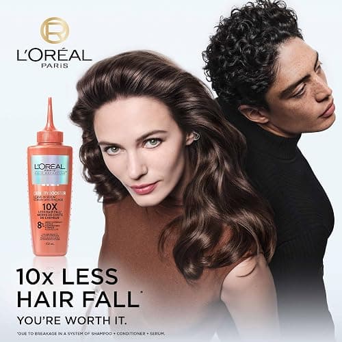 L'Oréal Paris Hair Expertise Density Booster Hair Serum, Leave In Serum, with Aminexil-R for Fall Due to Breakage, For Thinning and Fine Hair, Pack of 1, 102ml thumbnail 2