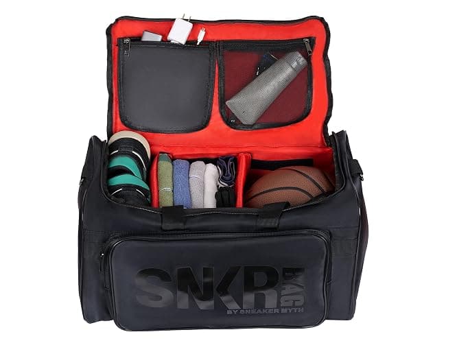 Sneaker Duffel Travel Bag for Men Shoe Bags for Travel Sneaker Bag Basketball Outdoor Sports Gym Bag Travel shoe bag With 3 Adjustable Compartment Dividers Travel Shoe Bags thumbnail 2