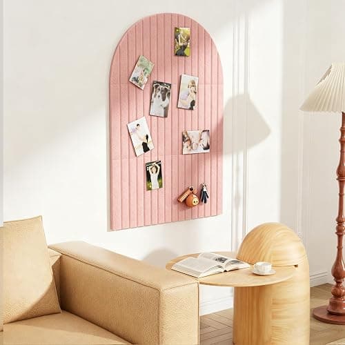 Felt Bulletin Board 35" x 24", Cork Board Alternative with 30 Push Pins | 3 Customizable Modular Decorative Felt Pin Board, Vision Board for Office Home Bedroom Wall Decor, Photo Picture Display thumbnail 6
