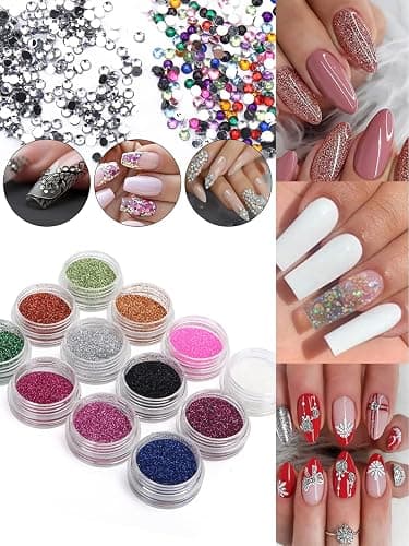 Deciniee Practice Hand for Acrylic Nails: Silicone Nail Practice Hand - 200 Pcs Nail Tips Professional Nail Hand Practice Model - Flexible Fake Hand Nail Art Hand Tools for DIY Nail Manicure - light brown thumbnail 4