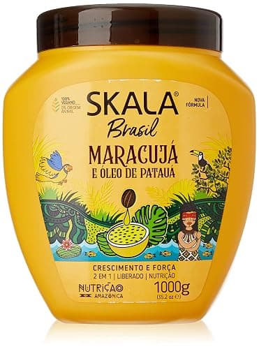 SKALA Maracuja Passion Fruit - Vegan, Cruelty-Free, Silicone, Sulfate & Paraben Free - Brazilian Moisturizing & Nourishing Formula for Curls 35.2 Ounce thumbnail 2