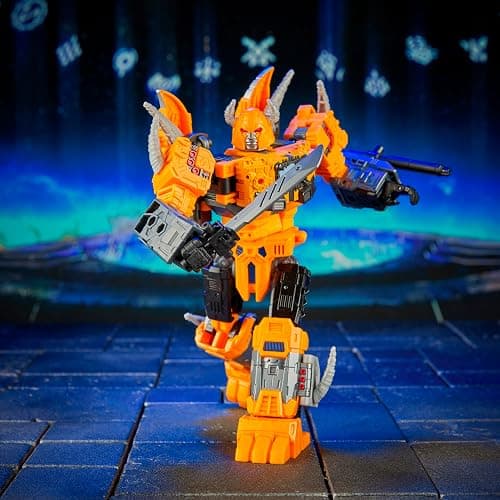 Transformers Age of the Primes Herald of Unicron, Leader Class 7.5-Inch Converting Action Figure, Robot Toys for Ages 8+ thumbnail 6