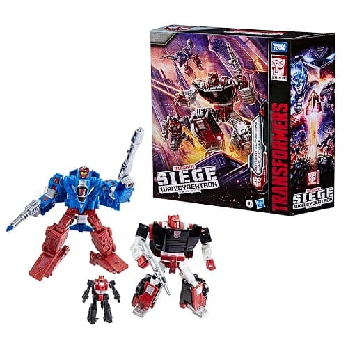 Transformers War for Cybertron WFC-S26 Autobot Alphastrike Counterforce 3-Pack of Converting Action Figures, Robot Toys for Ages 8+ thumbnail 9