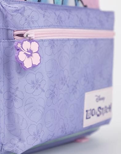 Disney Lilo & Stitch Girls Backpack Purple & Pink Rucksack with Adjustable Straps School Bag For Kids Movie Merchandise Gift thumbnail 5