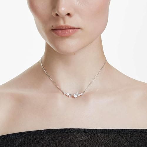 Swarovski Constella Crystal and Pearl Jewelry Collection, Rhodium Finish thumbnail 5