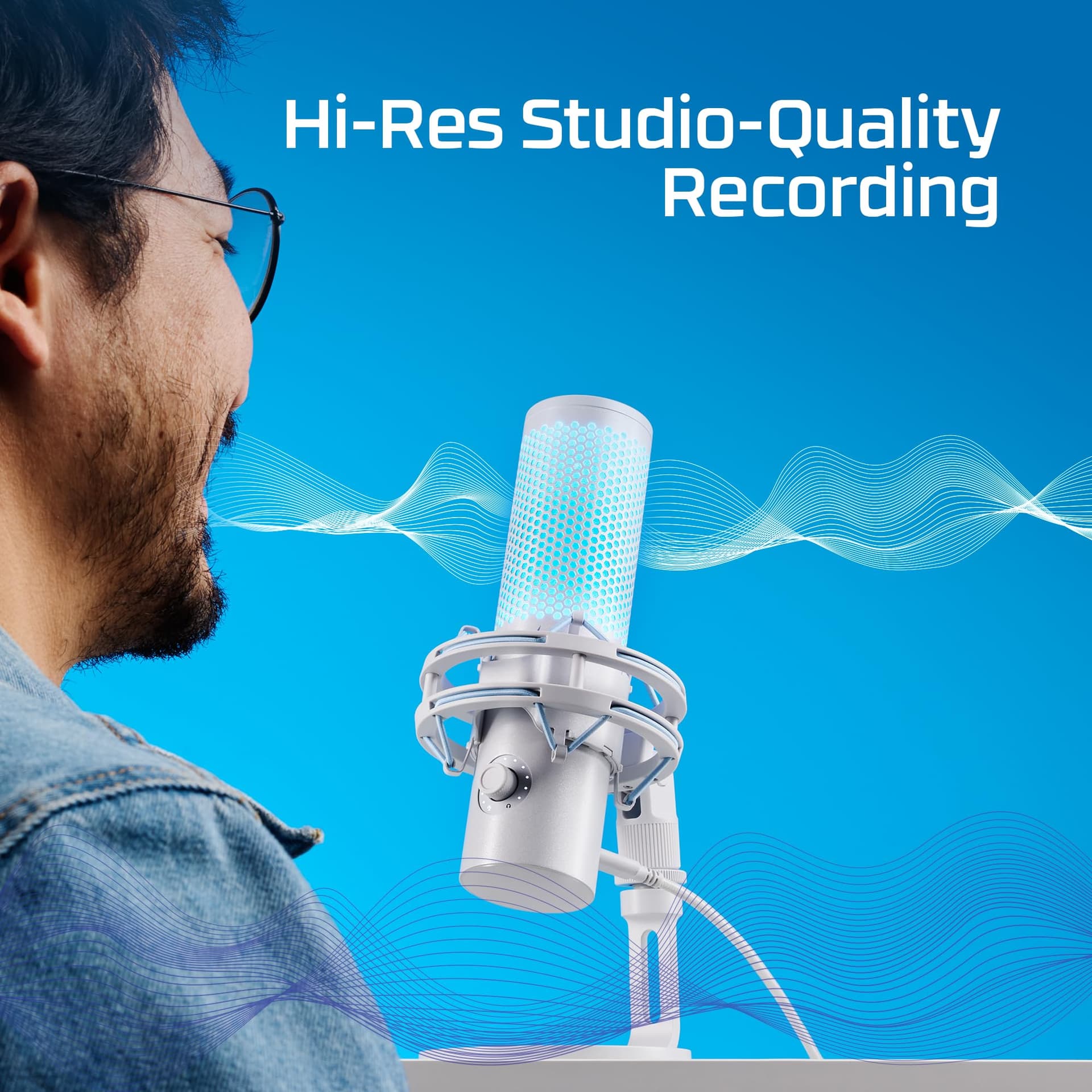 HyperX QuadCast 2 FRS Gaming Microphone thumbnail 3