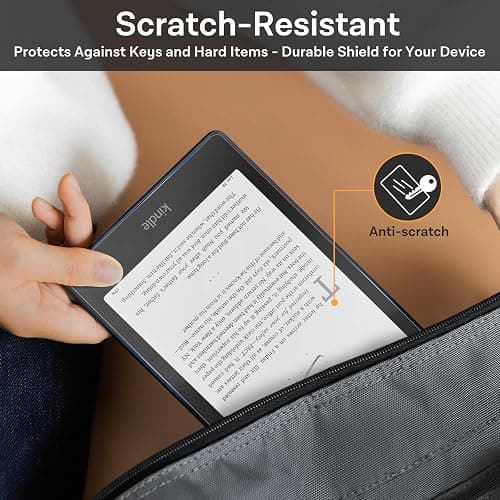 CoBak 3 Pack Anti-Glare Matte Screen Protector for 7" Kindle Paperwhite 12th Gen 2024 & Colorsoft Signature Edition,for Kobo Aura 2 - High Clarity, Fingerprint Resistant - Fine-Grit Texture PET Film thumbnail 8