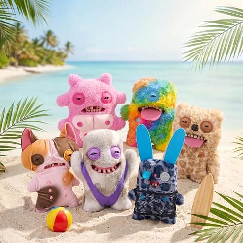 Fuggler Nipple Fuggs 9 Inch Plush Collectible (Wrinkle McStinkles) by ZURU | Funny Ugly Monster with signature teeth, soft & huggable collectible plush, for fans & collectors, gift for tweens & teens thumbnail 5