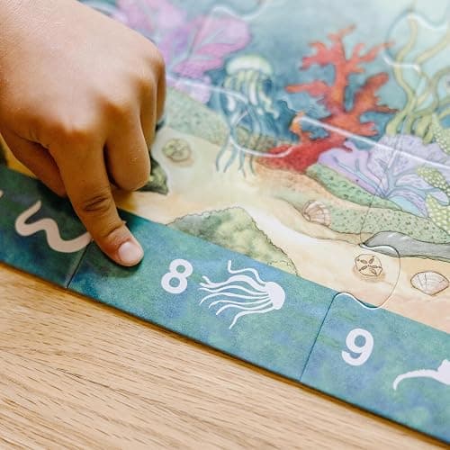 Melissa & Doug Search and Find Beneath The Waves Floor Puzzle (48 pcs, Over 4 feet Long) - FSC Certified thumbnail 11