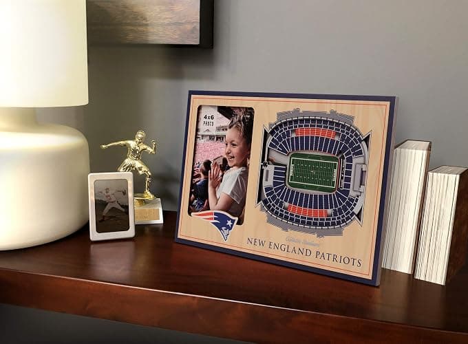 YouTheFan NFL New England Patriots 3D StadiumViews Picture Frame thumbnail 2