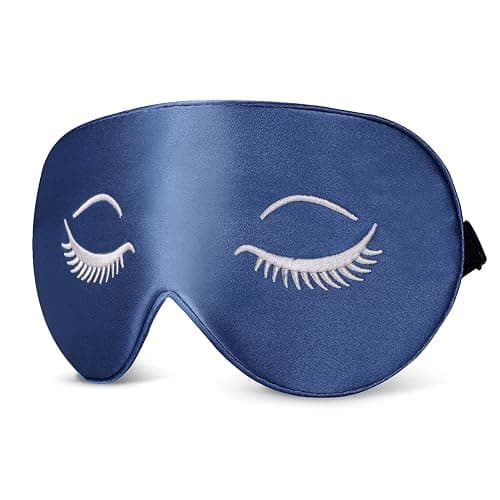 ALASKA BEAR Mulberry Silk Sleep Mask Luxury Cool and Lustrous Eye Cover for Sleeping, Embroidery Gift Ready Packaging, Limited (Original Version Flat) thumbnail 2