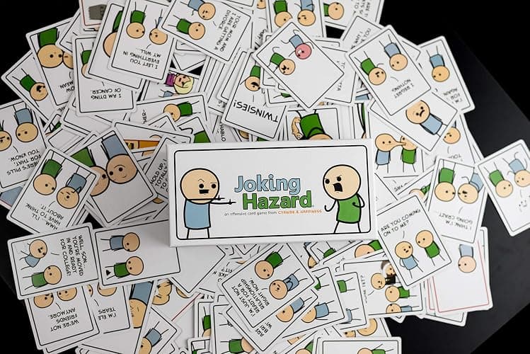 Joking Hazard by Cyanide & Happiness - 360+ Funny & Inappropriate Comic Cards, Hilarious Party Games | Includes Add-Your-Own-Words Cards - White thumbnail 5