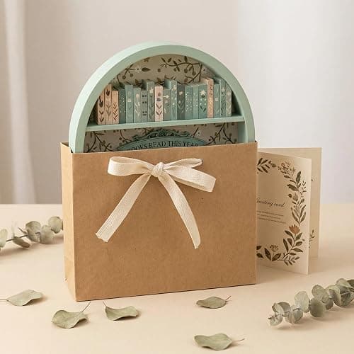 Books Read This Year Sign, Reading Tracker for Home Library Decor, Book Counter for Desk Display, Green Reading Progress Indicator for Book Lovers and Students thumbnail 5