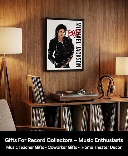 AMERICAN LUXURY GIFTS 80s Pop Music Album Cover Wall Art - 11x14 Unframed Retro Singer Poster - Vintage R&B Artist Print for Bedroom Aesthetic, Recording Studio, Man Cave & Home Theater Decor thumbnail 8