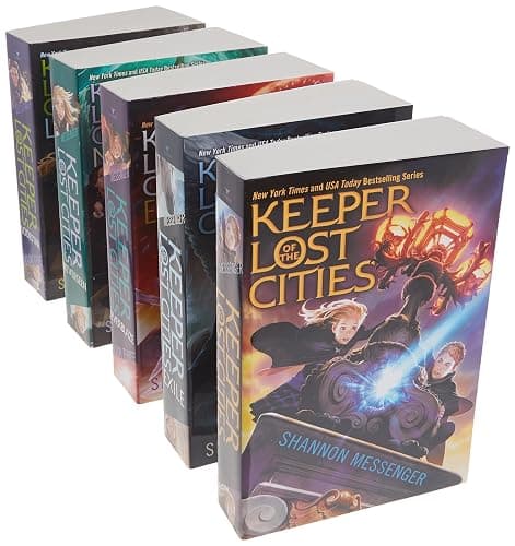 Keeper of the Lost Cities Collection Books 1-5 (Boxed Set): Keeper of the Lost Cities; Exile; Everblaze; Neverseen; Lodestar thumbnail 4