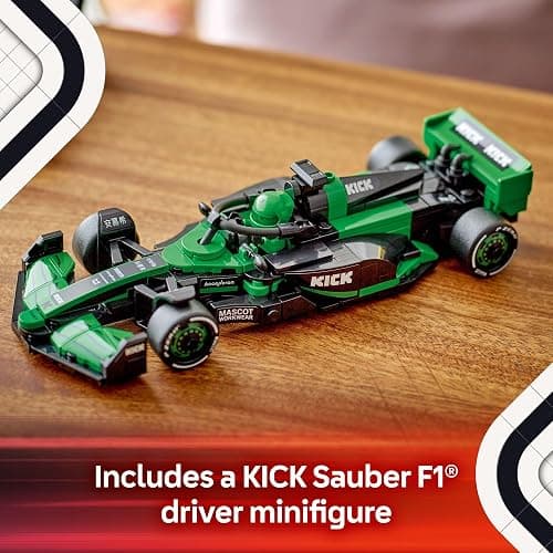 LEGO Speed Champions Kick Sauber F1 Team C44 Race Car Toy - Building Set for Kids, Boys & Girls, Ages 10+ - Toy Car for F1 Fans - Gift Idea for Birthday - 77247 thumbnail 4