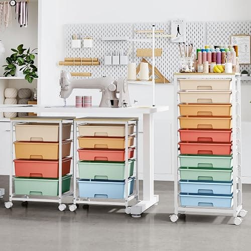 10 Drawer Rolling Cart thumbnail 2