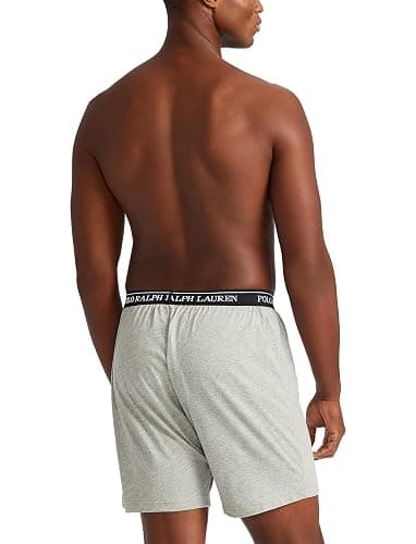POLO RALPH LAUREN Men's Classic Fit Cotton Knit Boxers, 3 Pack thumbnail 5