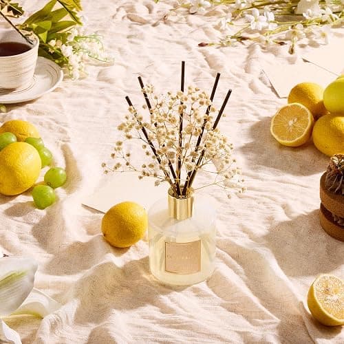 Cocorrína Reed Diffuser Set, Clean Linen 6.7 fl oz Scented Diffuser with Sticks Home Fragrance Reed Diffuser for Bathroom Shelf Decor thumbnail 2