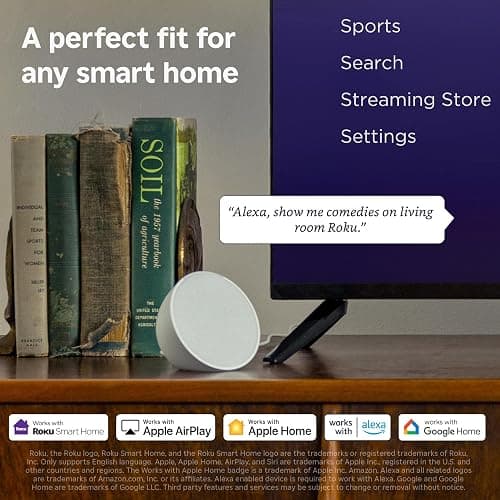 Roku Smart TV 2025 – 32-Inch Select Series, 1080p Full HD TV – Roku TV with Voice Remote – Flat Screen LED Television with Wi-Fi for Streaming Live Local News, Sports, Family Entertainment thumbnail 11