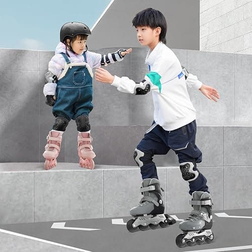 SWAY Adjustable Inline Skates for Kids, Teens and Adults, All Wheels Light Up High Performance Roller Skates for Boys and Girls Ideal for Roller Skate thumbnail 8
