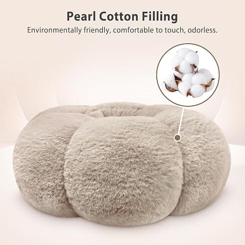 CreaDream Pumpkin Tablet Pillow Stand, Kindle Holder, Adjustable Kindle Stand for Bed with Detachable Snack Bowl, Compatible with 4.7"-13" IPad, Tablet, Phone(Khaki) thumbnail 7