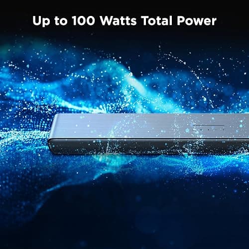 TCL S45H 2.0 Sound Bar for Smart TV | Dolby Atmos DTS:X Auto Room Calibration| 100W Power Wireless Bluetooth Home Theater Audio | App & Remote Control | Latest Model thumbnail 4