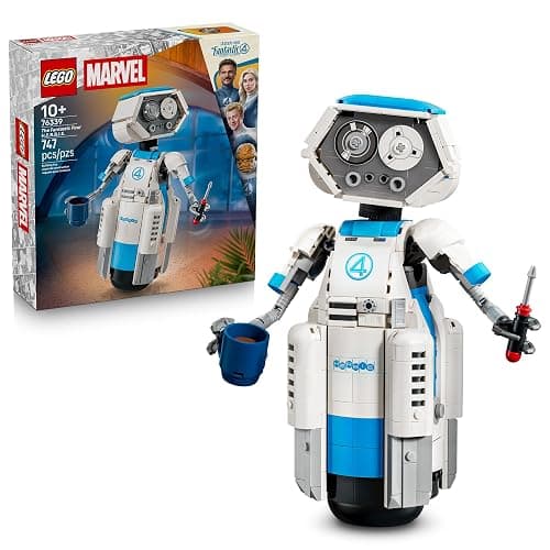 LEGO Marvel The Fantastic Four H.E.R.B.I.E. 76339 | Building Toy for Boys & Girls, Ages 10+, Display as Bedroom Decor, Marvel Movie Memorabilia, 747 pieces, Gift for Birthdays - Image 1