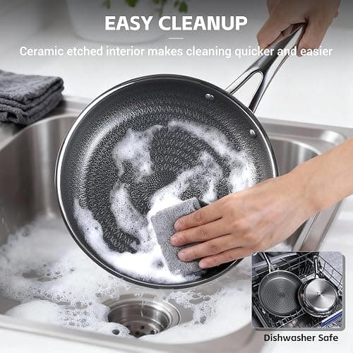 Stainless Steel Frying Pan Set thumbnail 6