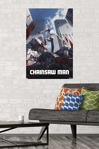 Chainsaw Man - Key Art Wall Poster thumbnail 2