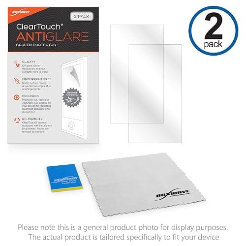 BoxWave Screen Protector Compatible with Vibagary Mini Phone Unlocked Mini Smartphone for Kids (3 in) - ClearTouch Anti-Glare (2-Pack), Anti-Fingerprint Matte Film Skin thumbnail 5