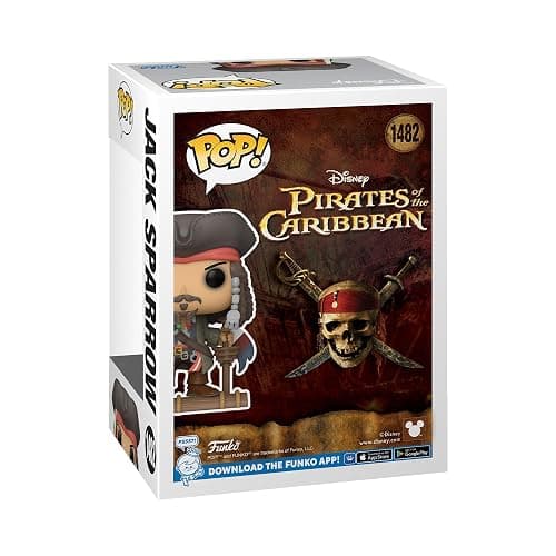 Funko Pop! Movies: PotC - Captain Jack Sparrow Sparrow - (Opening) - Pirates of The Caribbean - Vinyl-Sammelfigur - Geschenkidee - Offizielle Handelswaren - Spielzeug Für Kinder und Erwachsene thumbnail 3