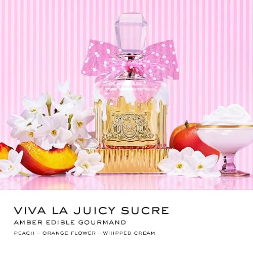 Juicy Couture Viva La Juicy Eau De Parfum Spray, Women's Perfume with Notes of Mandarin, Gardenia & Caramel, Floral & Sweet, Gift for Her thumbnail 10