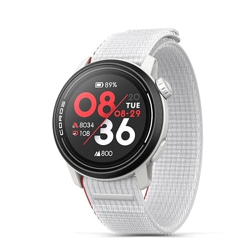 COROS PACE 3 GPS Sport Watch, Lightweight Running Watch, 17-Day Battery Life, Accurate GPS, Heart Rate Monitor, Navigation, Sleep Tracking, Training Plan, Run, Bike, and Ski (Chalk Nylon) - Image 1